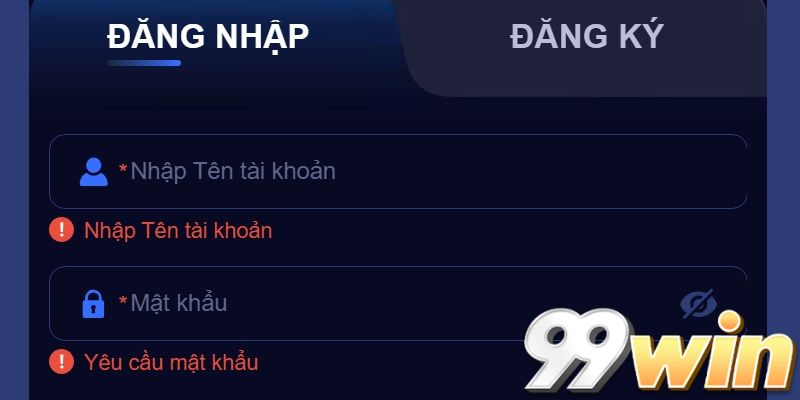 Đăng nhập 99win
