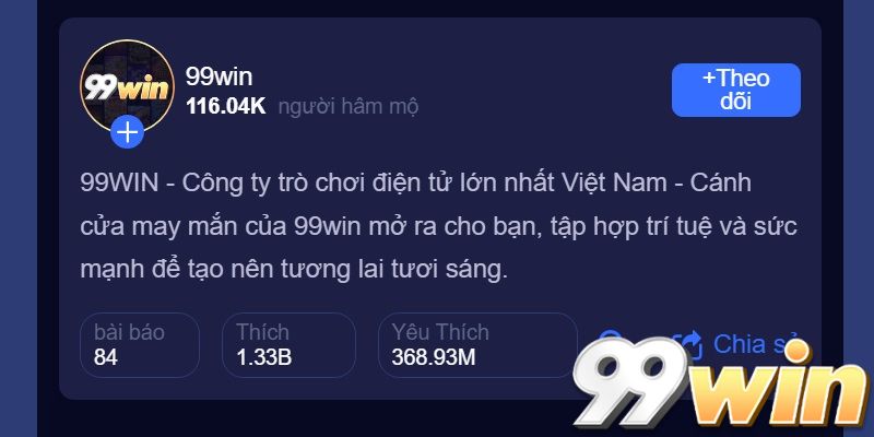 Giới thiệu 99win