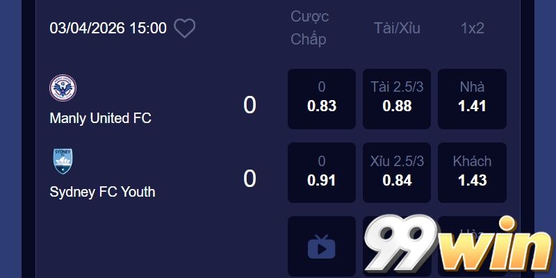 Ưu tiên kèo đồng banh